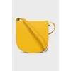 Yellow leather bag