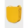 Yellow leather bag