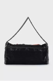 Сумка декорована кристалами Falabella