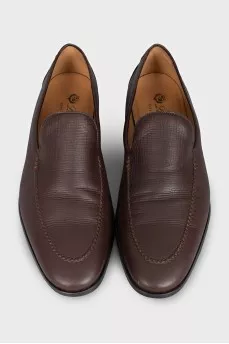 Men's smooth leather loafers