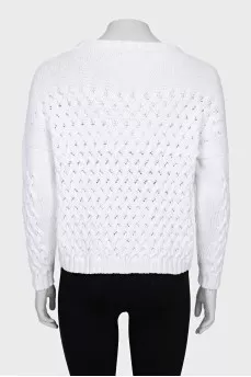 Chunky knit cropped jumper