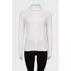 Cashmere and silk sweater with sequins