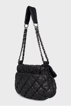 Шкіряна сумка Bubble Quilt Flap Bag