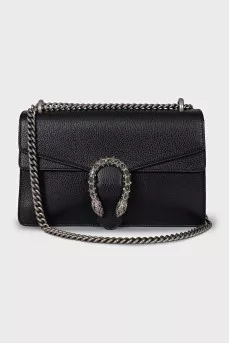 Leather bag with a decorated clasp Dionysus