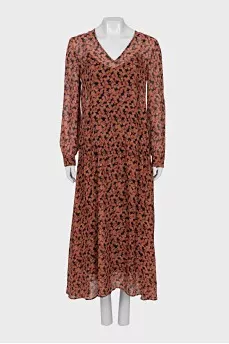Long sleeve maxi dress