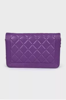 Кожаная сумка Boy Wallet On Chain