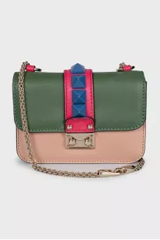 Rockstud Glam Lock Chain bag