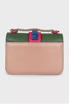Rockstud Glam Lock Chain bag