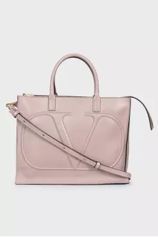 VLogo Walk Leather Bag