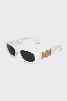 White Medusa sunglasses