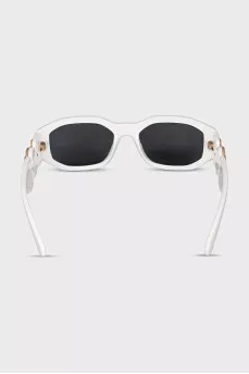 White Medusa sunglasses