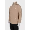 Men's windbreaker with tag