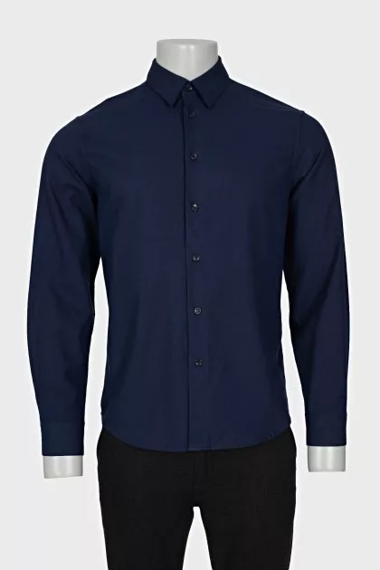 Men's straight shirt with tag