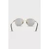 Prescription glasses with gold frames