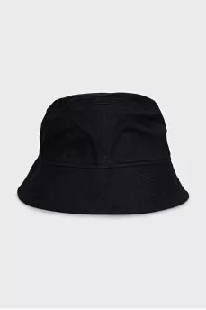 Men's Panama hat with a red logo