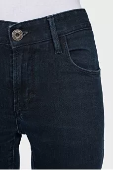 Dark blue slim fit jeans