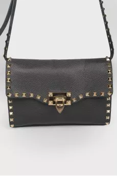 Bag Rockstud Medium Leather SHOULDER BAG