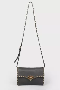 Bag Rockstud Medium Leather SHOULDER BAG