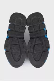 Black textile Speed sneakers