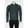 Men's green jacket with tag