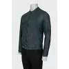 Men's green jacket with tag