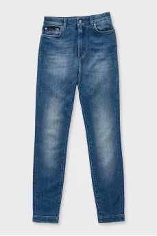 Blue skinny fit jeans