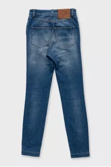 Blue skinny fit jeans
