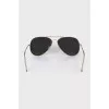 Men's sunglasses with gold frames