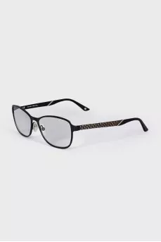 Thin-frame prescription glasses