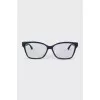 Wayfarer blue glasses