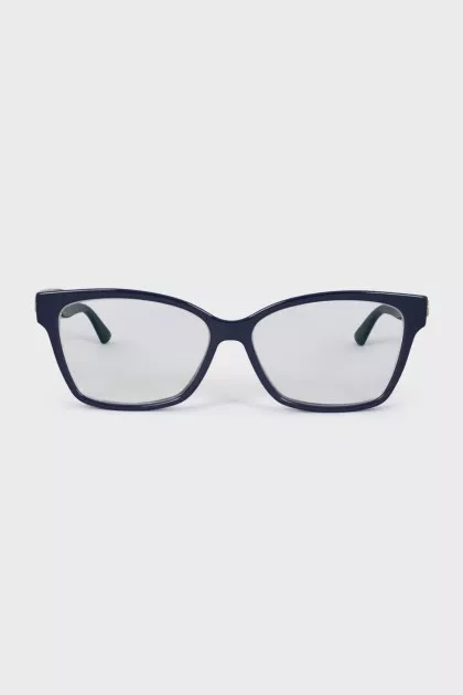 Wayfarer blue glasses