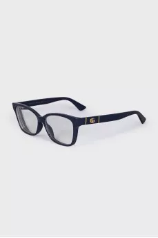 Wayfarer blue glasses