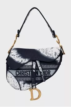 Saddle Textile Shoulder Bag