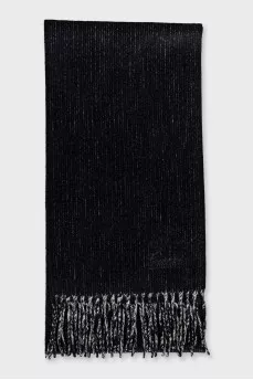 Men's cashmere and bamboo scarf