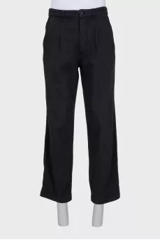 Men's button-down trousers