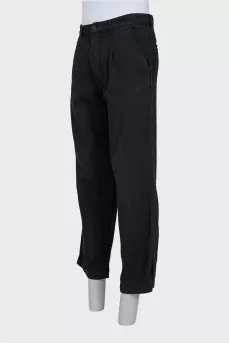 Men's button-down trousers