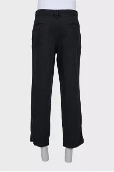 Men's button-down trousers