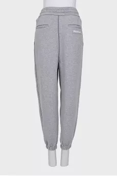 Sports trousers with ties