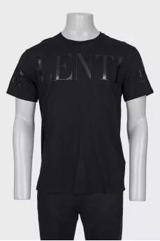 Men's black logo t-shirt