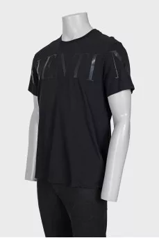 Men's black logo t-shirt