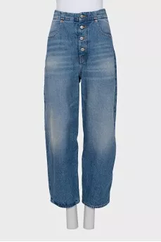 Джинсы wide leg fit