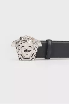 Rivet belt and proprietary buckle