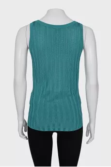 Blue striped T-shirt