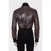 Python skin jacket