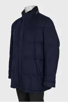 Men's cashmere down jacket