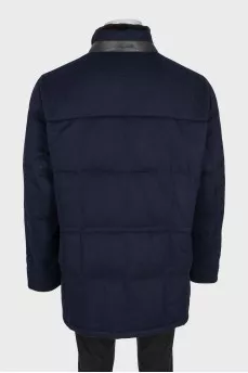 Men's cashmere down jacket