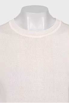 Mini dress with off-the-shoulder cutouts