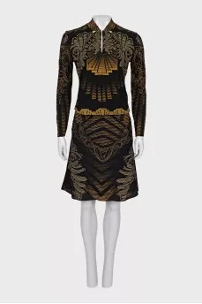 Top and skirt suit