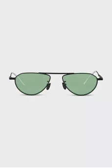 Green tinted sunglasses