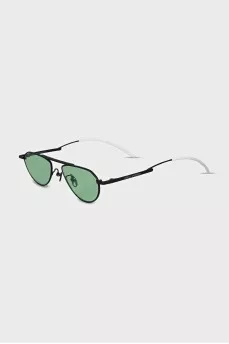 Green tinted sunglasses